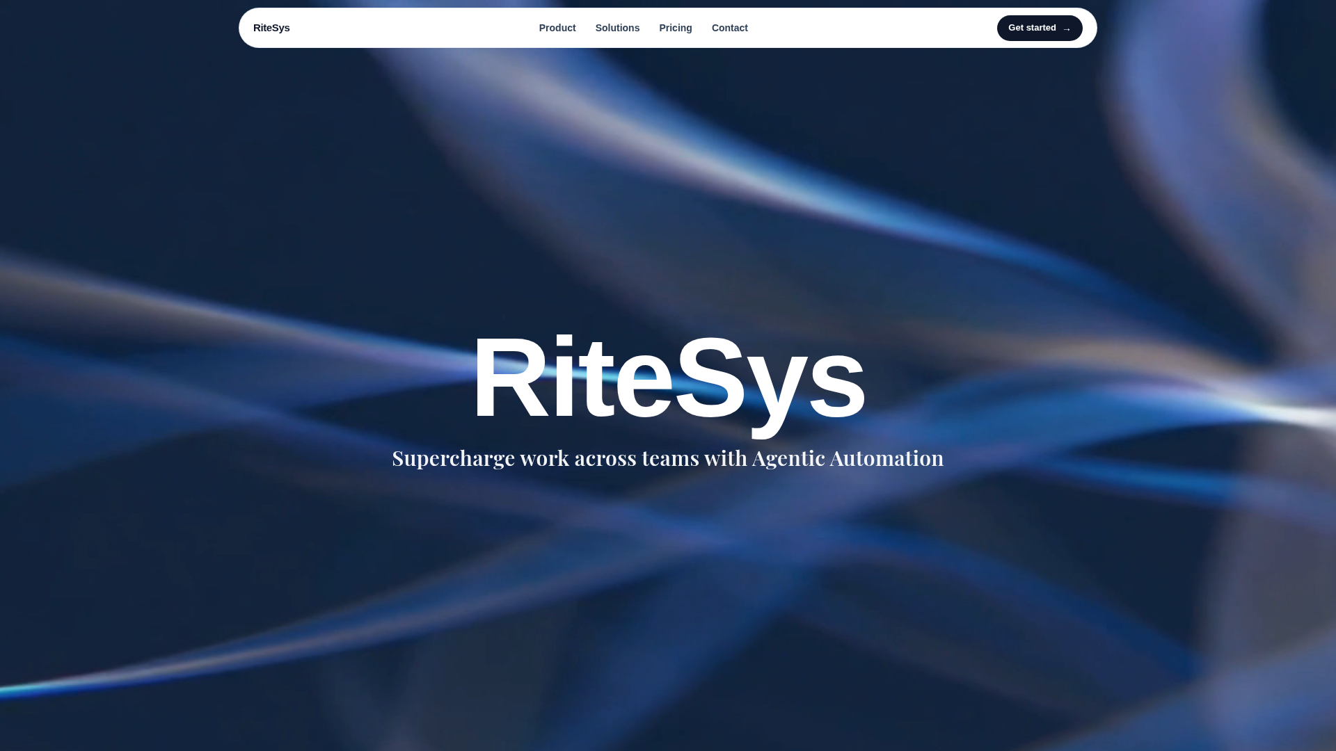 RiteSys screenshot