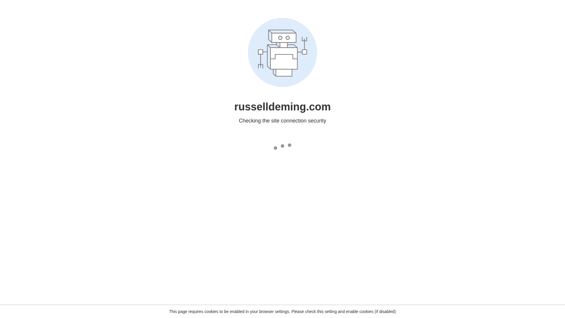 russelldeming.com screenshot