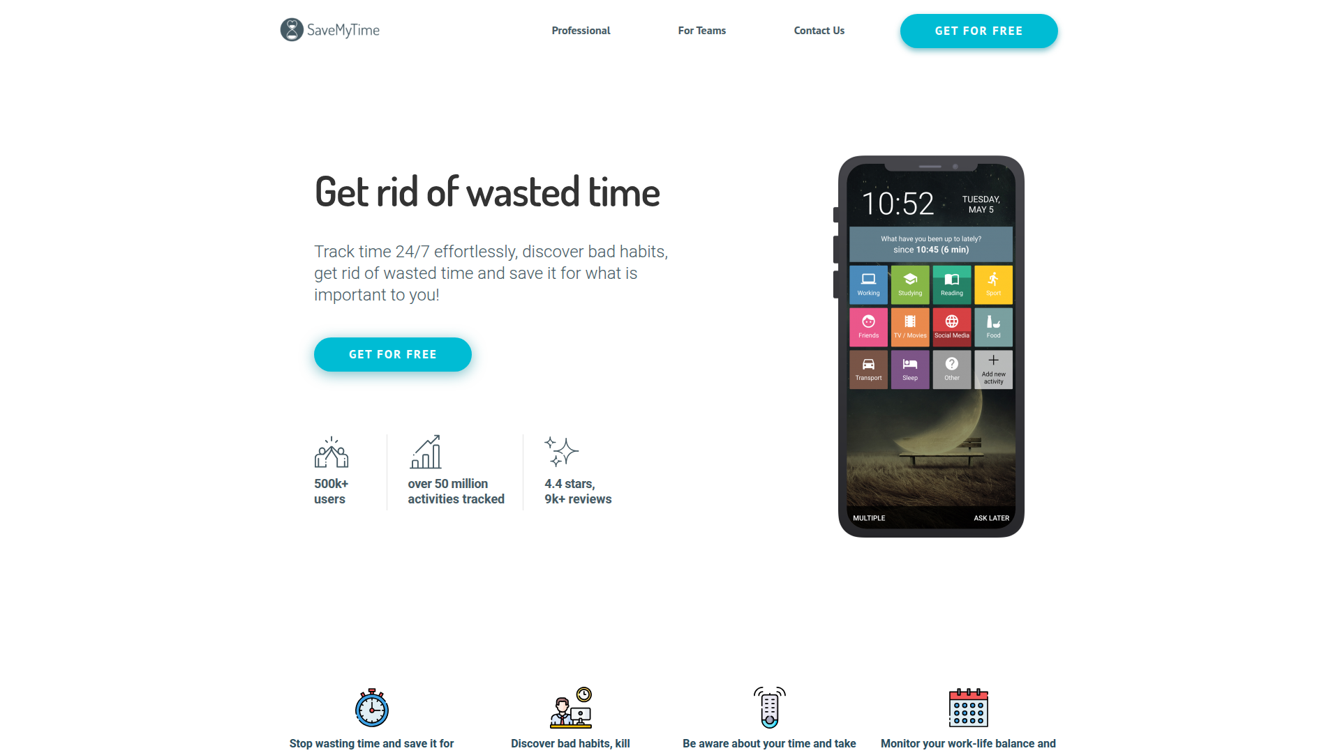 SaveMyTime screenshot