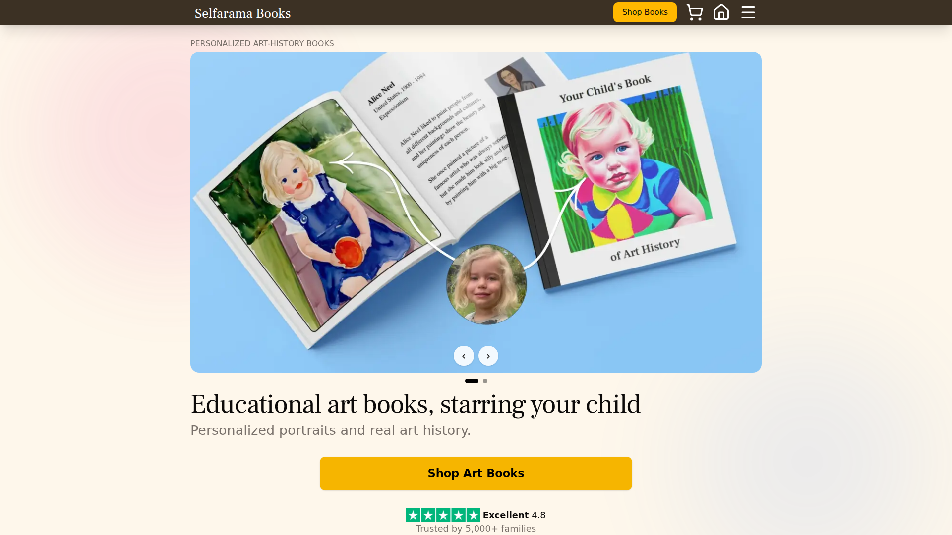 Selfarama Books screenshot