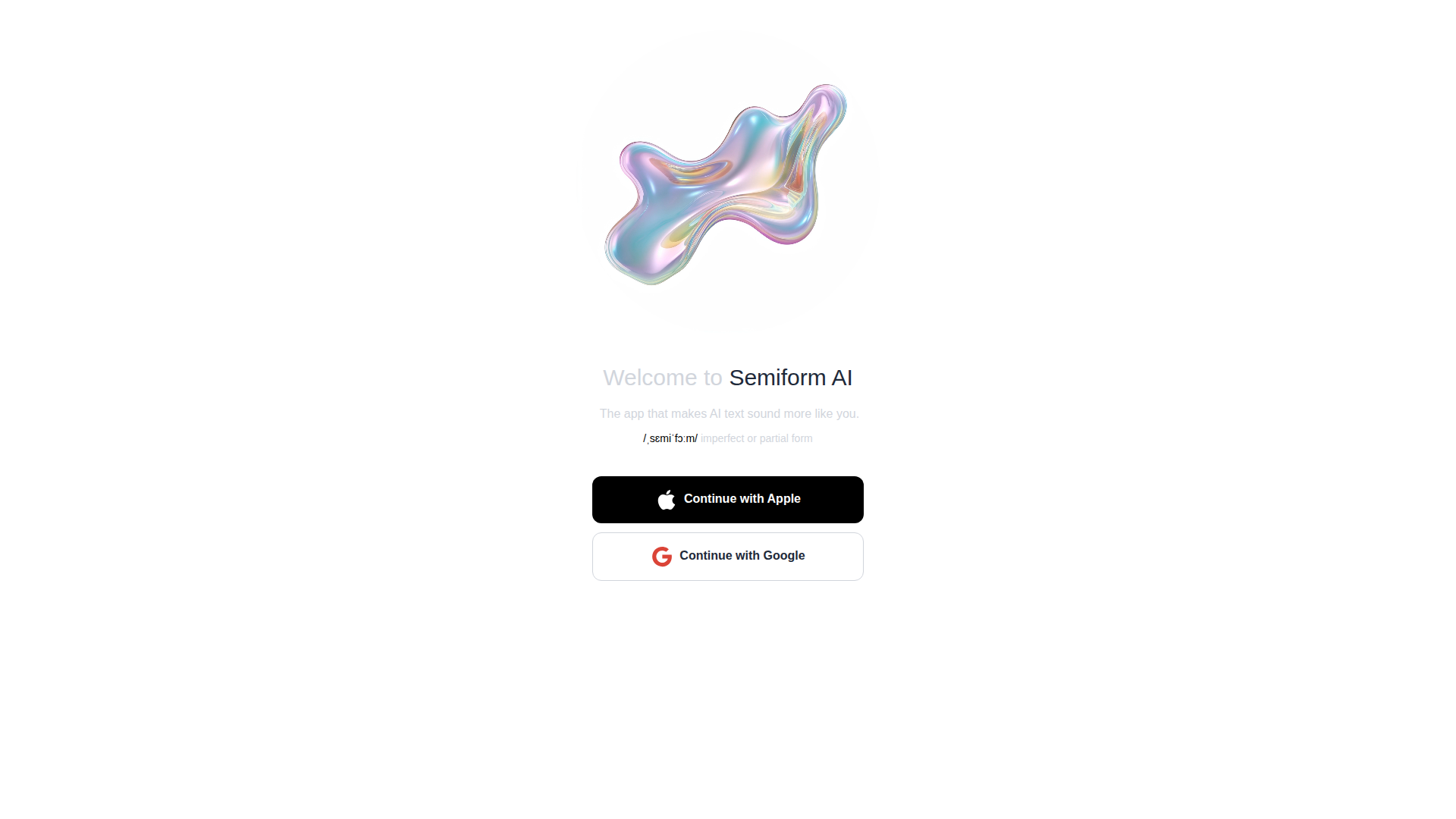 Semiform AI screenshot