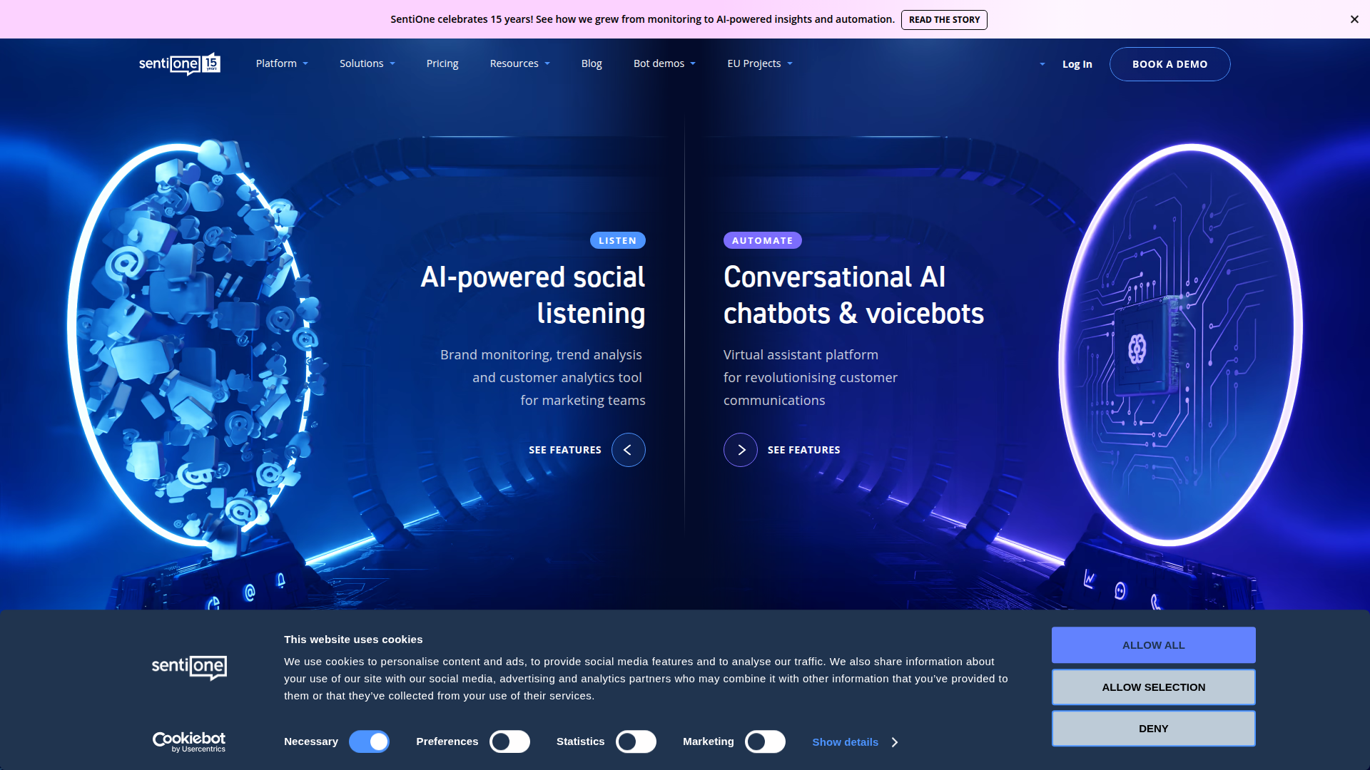 SentiOne screenshot