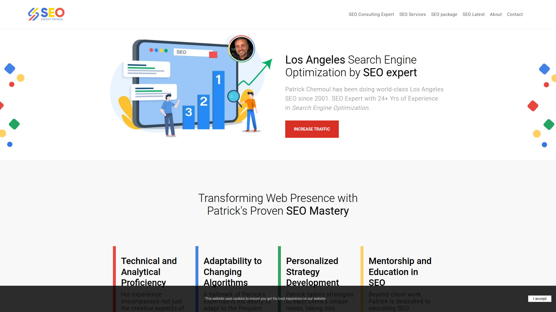 SEO Expert Patrick screenshot