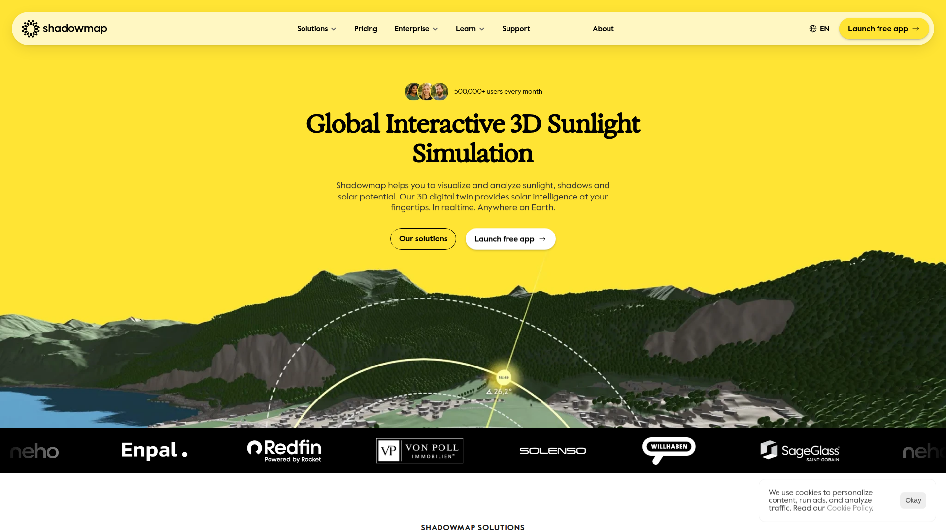 Shadowmap screenshot