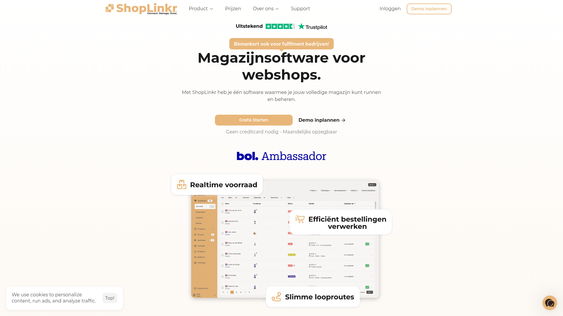 ShopLinkr screenshot