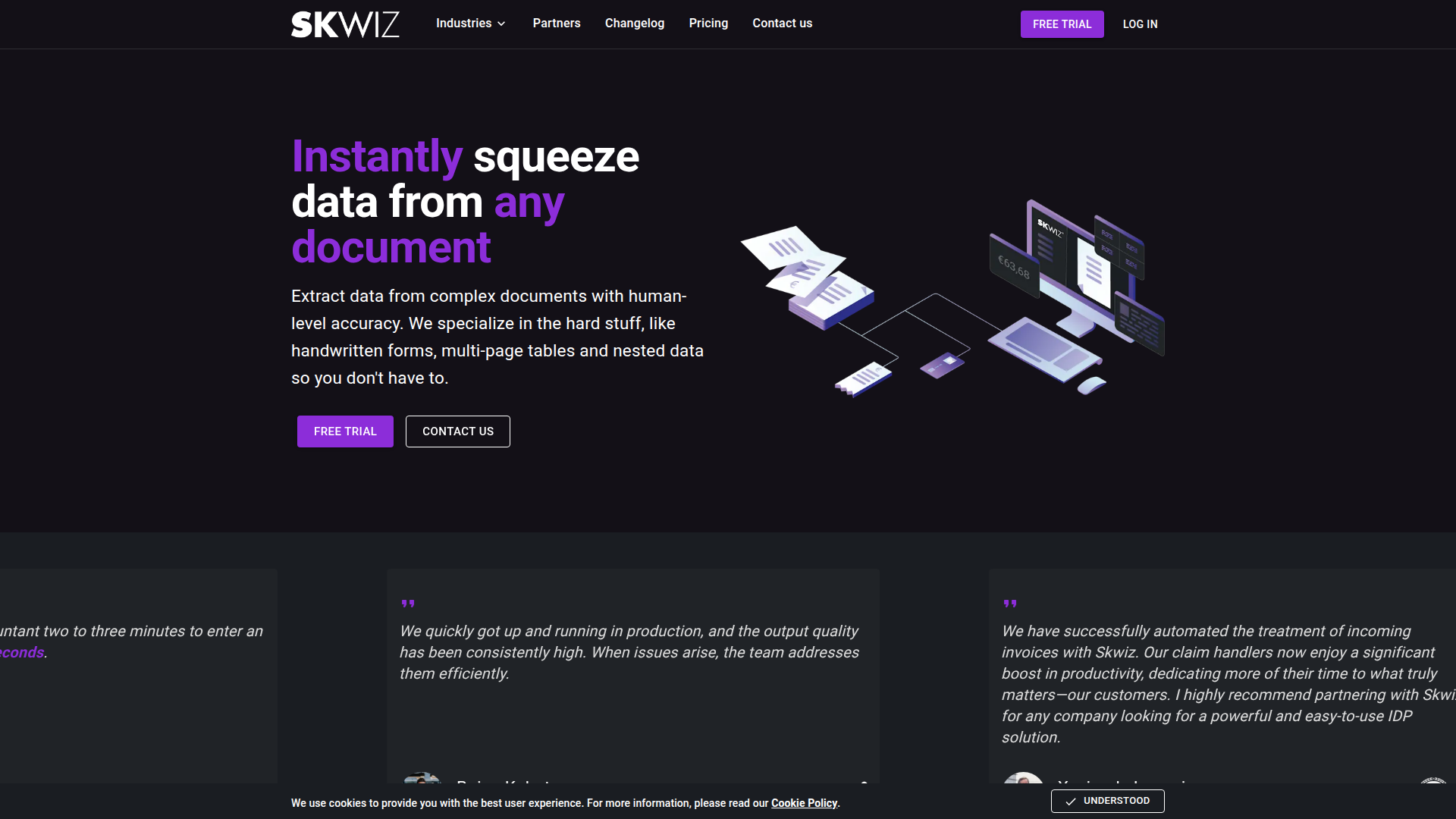 Skwiz screenshot