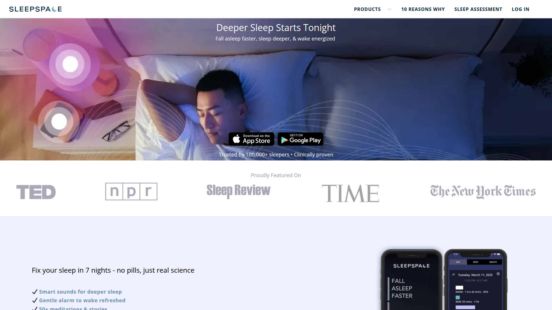 SleepSpace screenshot