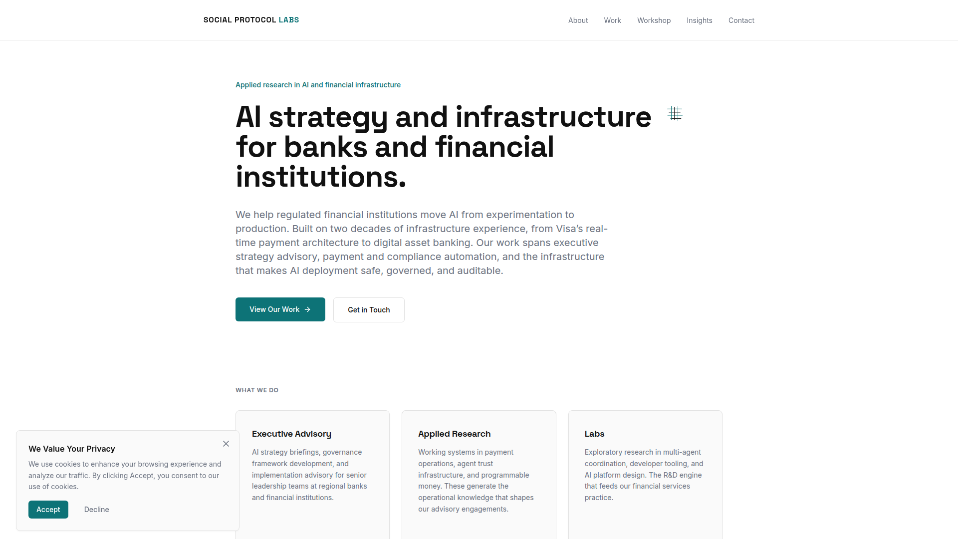 Social Protocol Labs screenshot