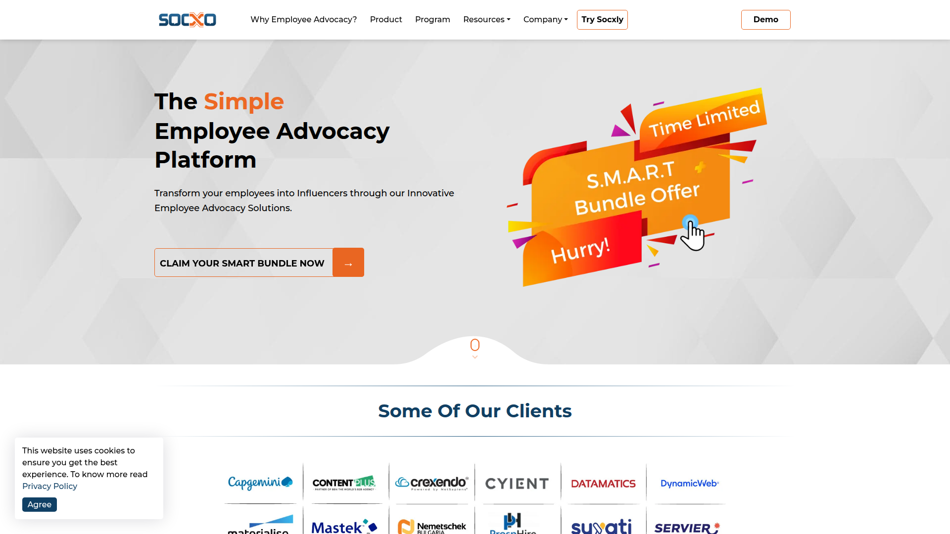 Socxo screenshot