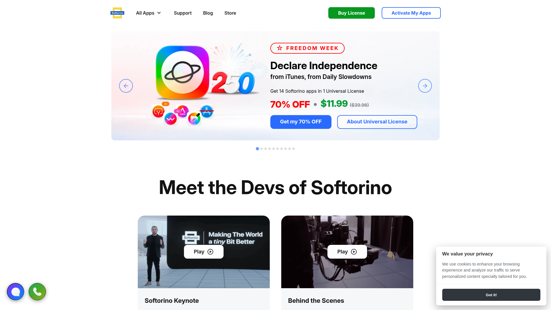 Softorino screenshot