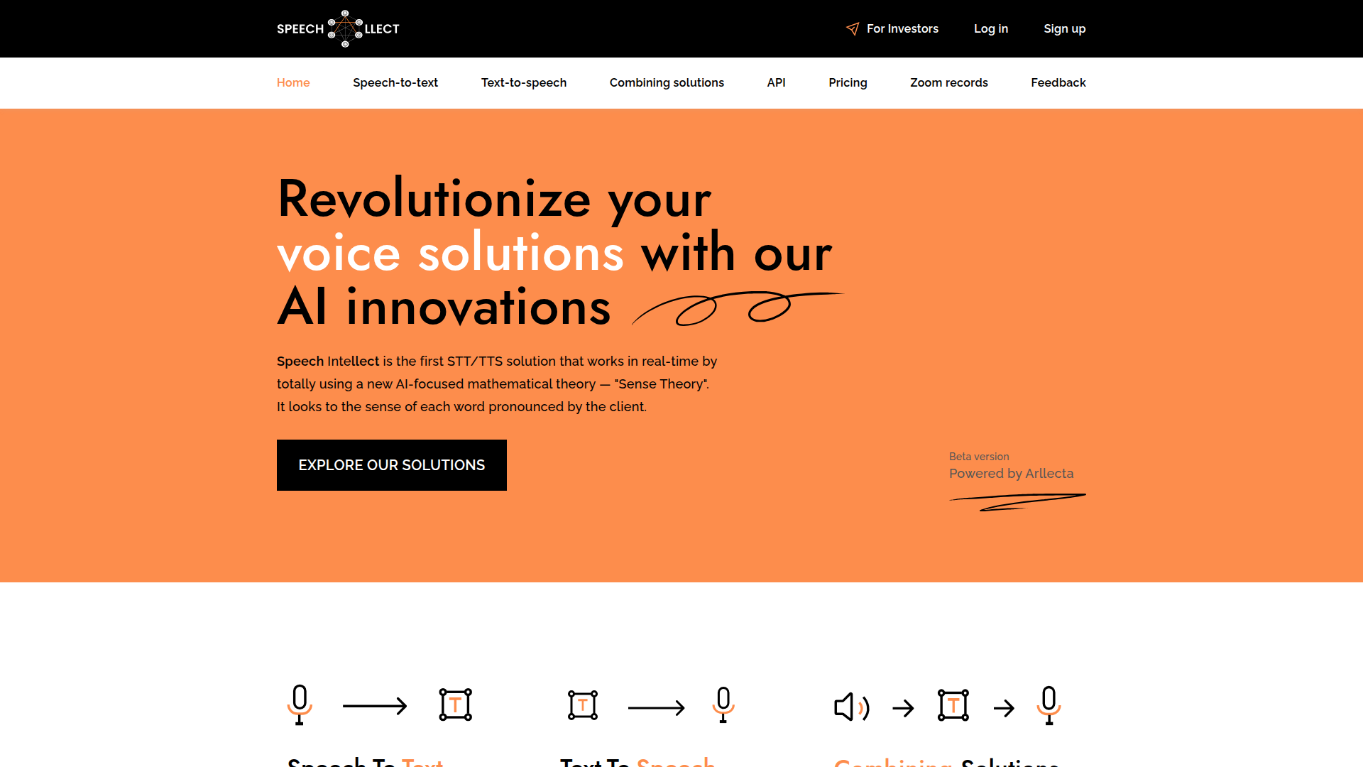 Speechllect screenshot