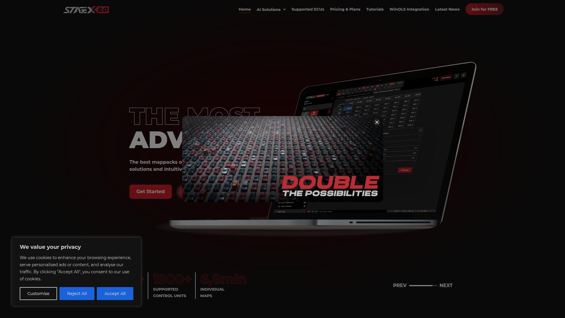StageX screenshot