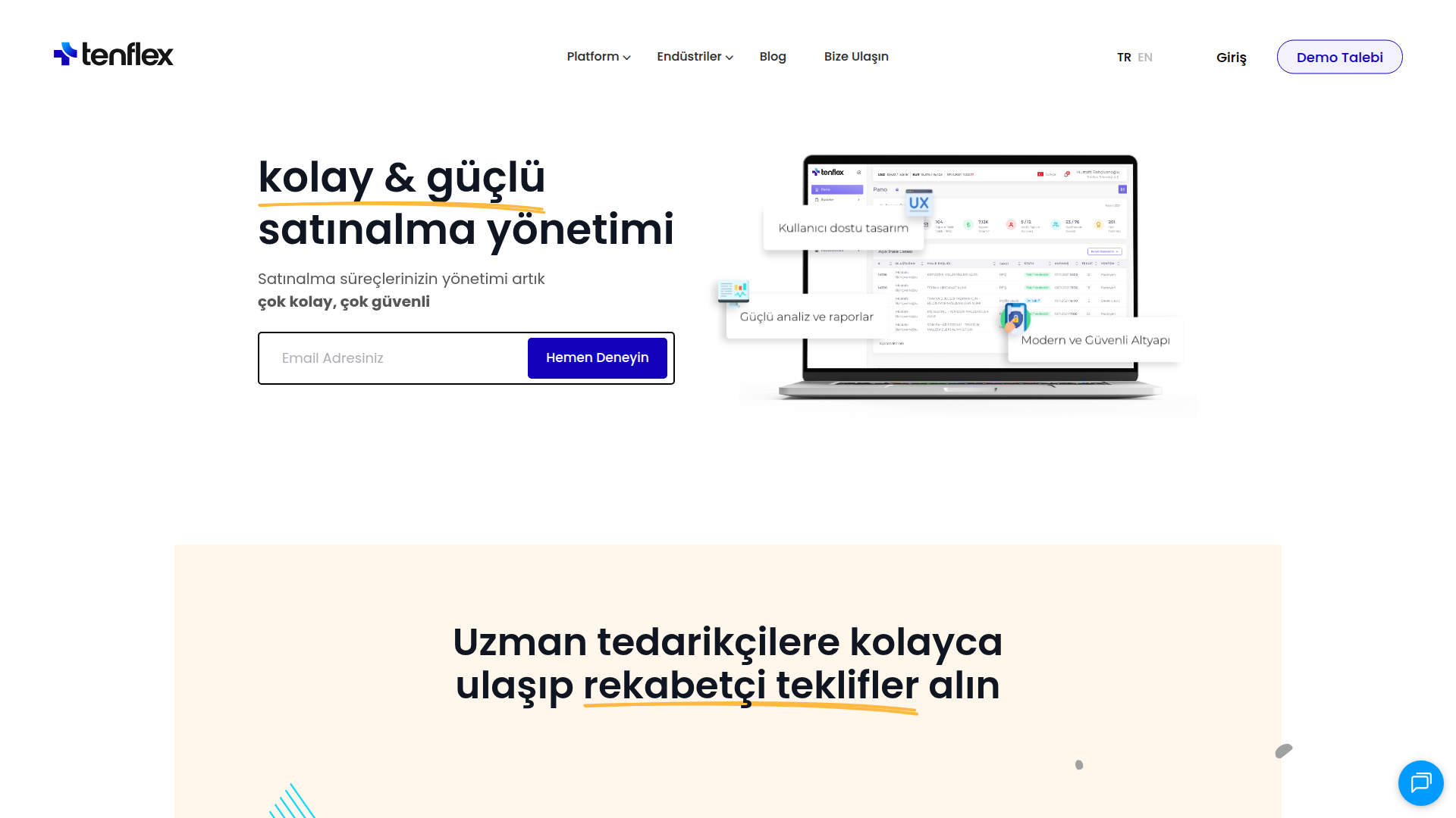 Tenflex screenshot