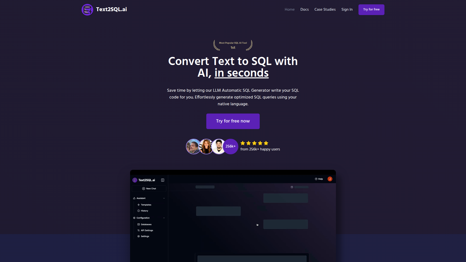 Text2SQL.ai screenshot