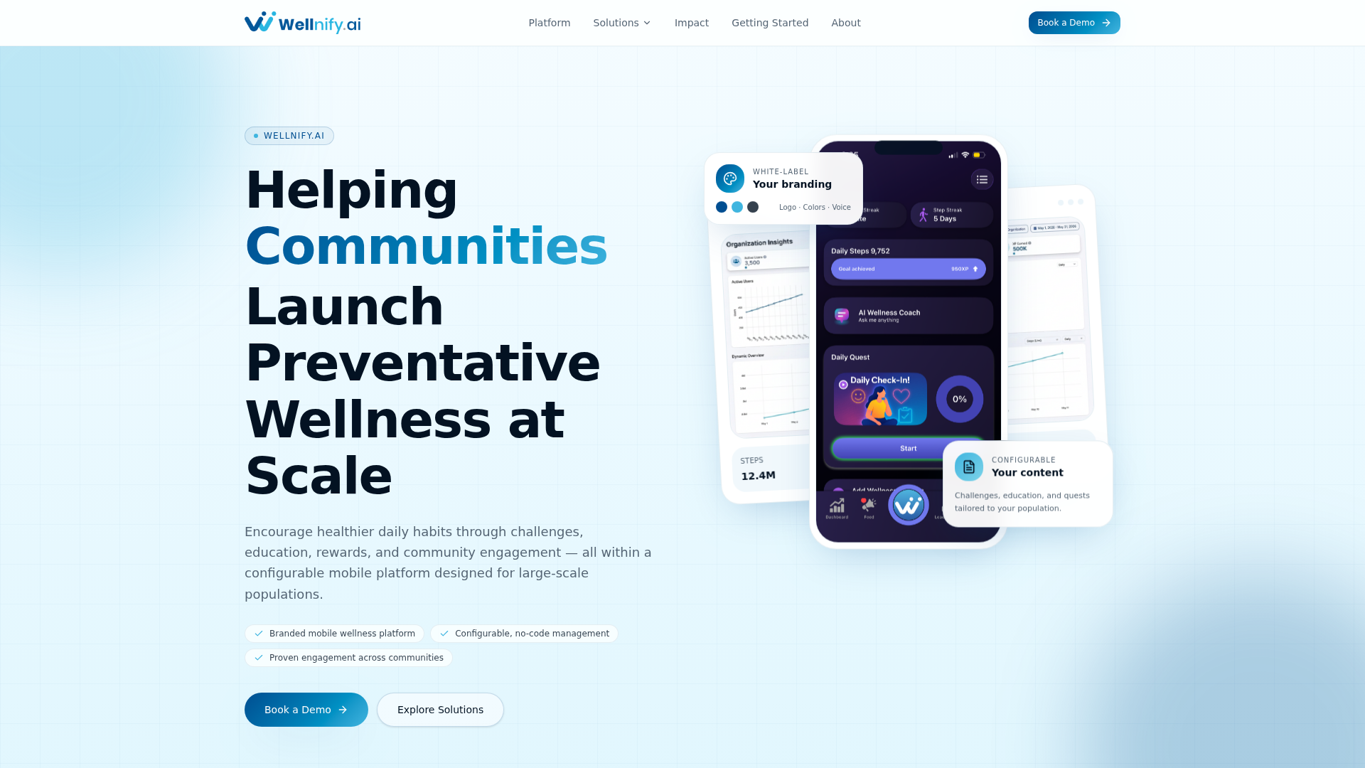 Wellnify.ai screenshot