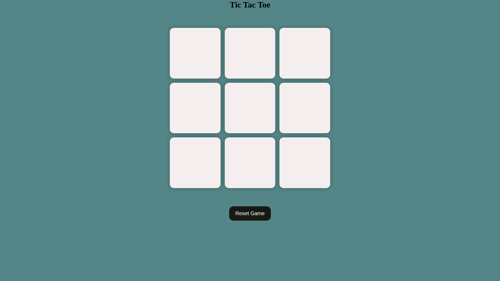 Tic Tac Toe screenshot