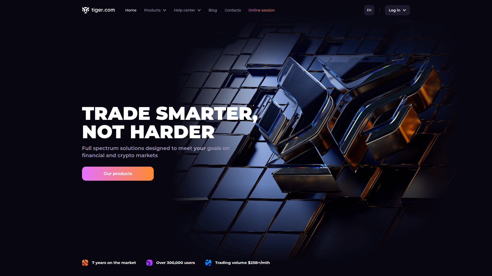 Tiger.com screenshot