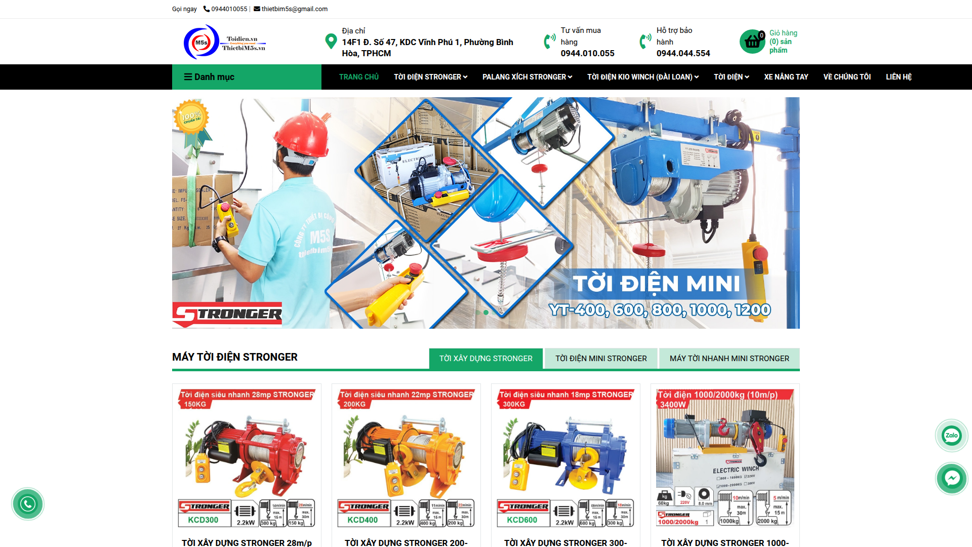 Tời điện screenshot