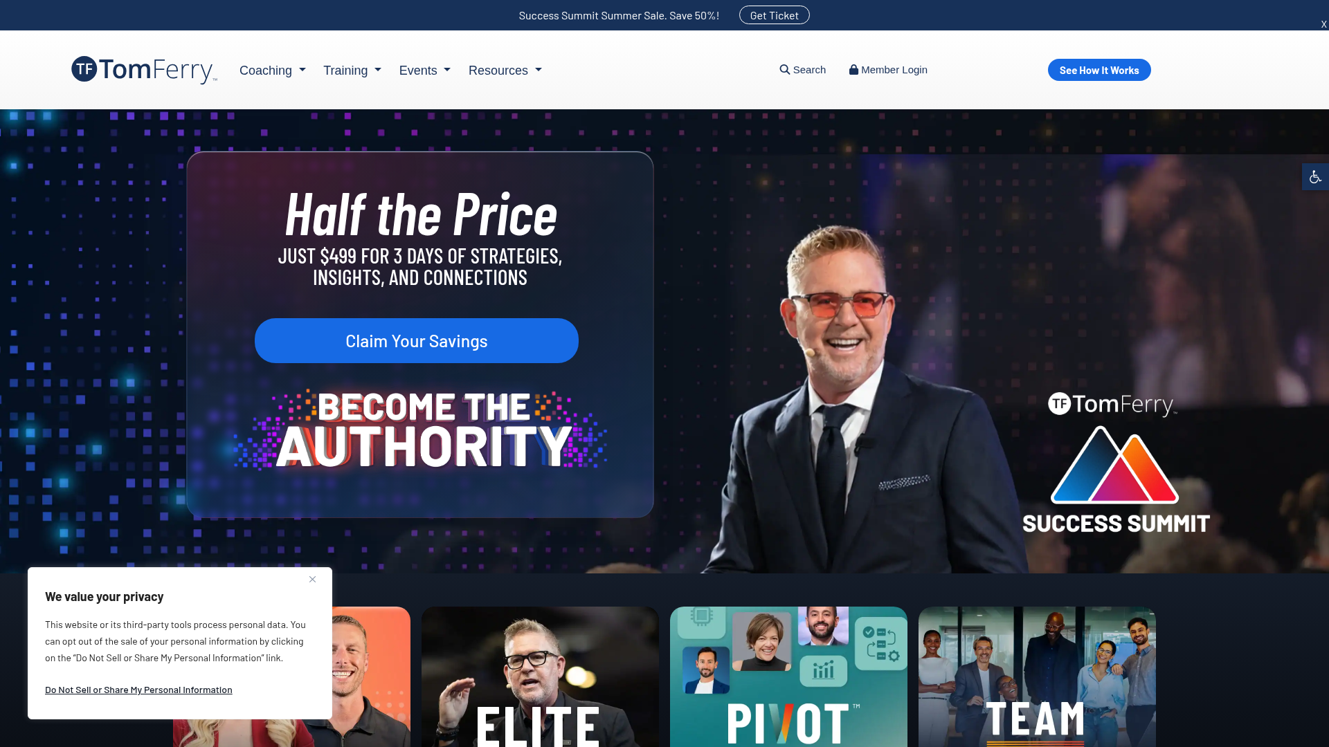 Tom Ferry screenshot