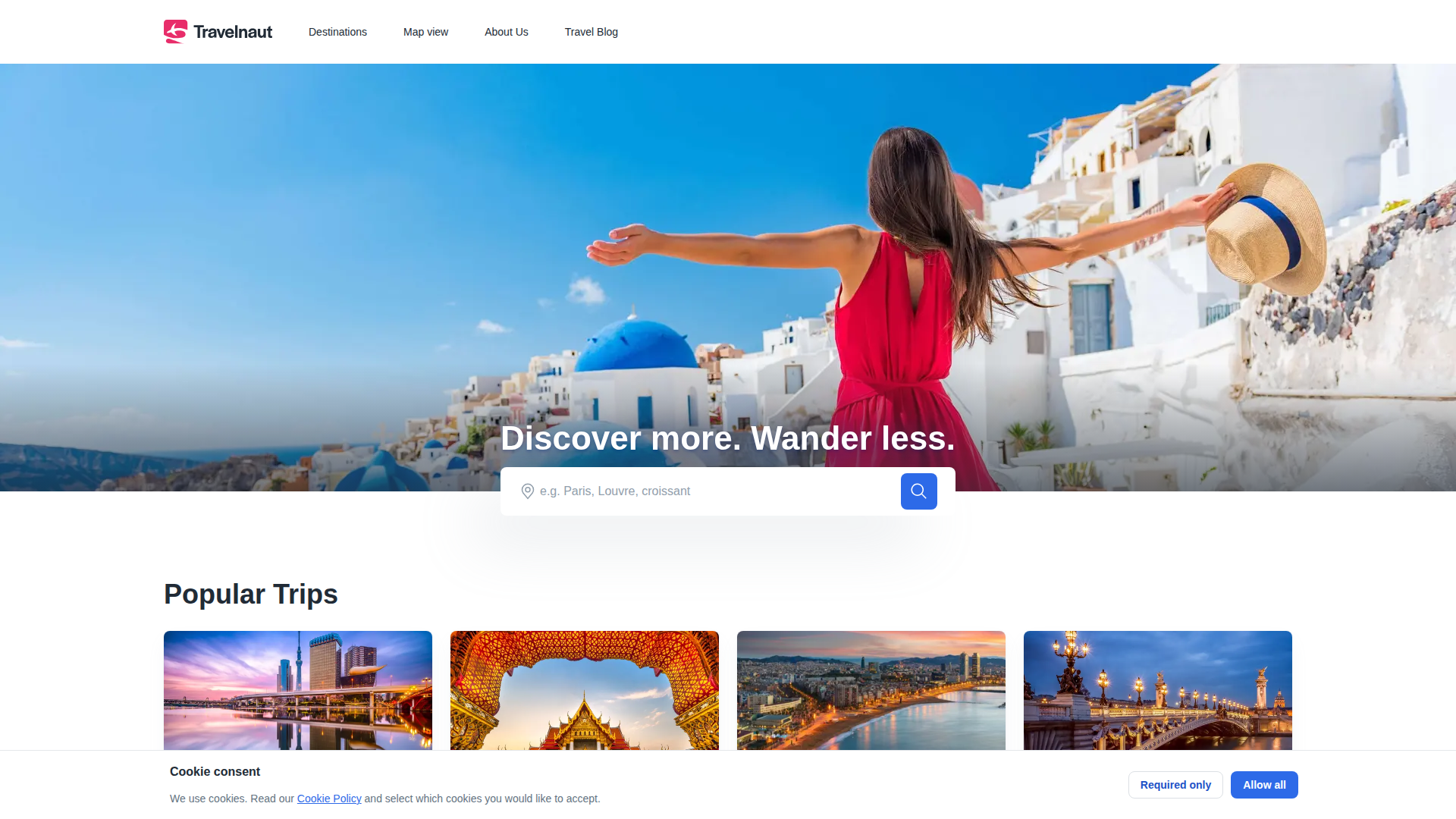 Travelnaut screenshot