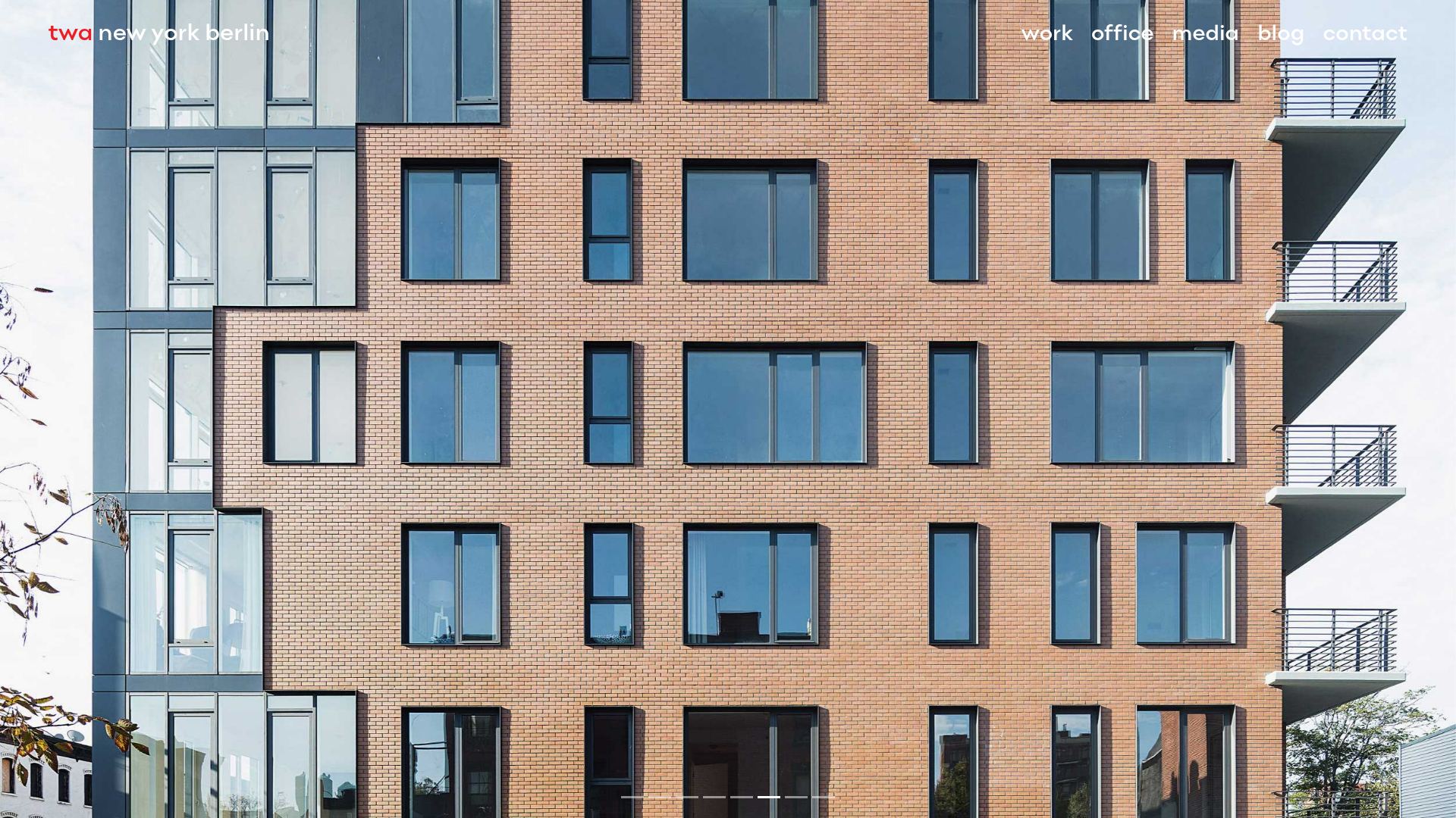 Tom Winter Architects screenshot