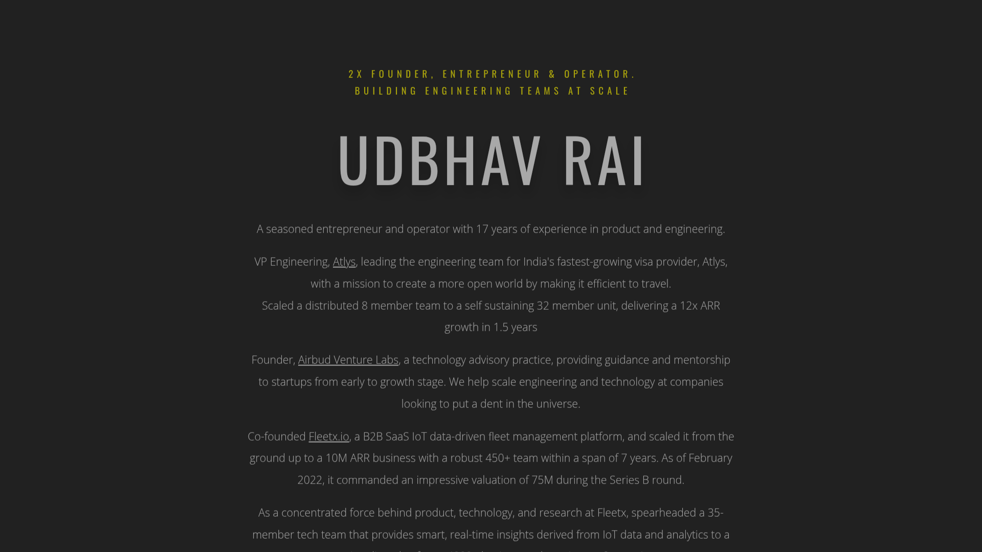 Udbhav Rai screenshot