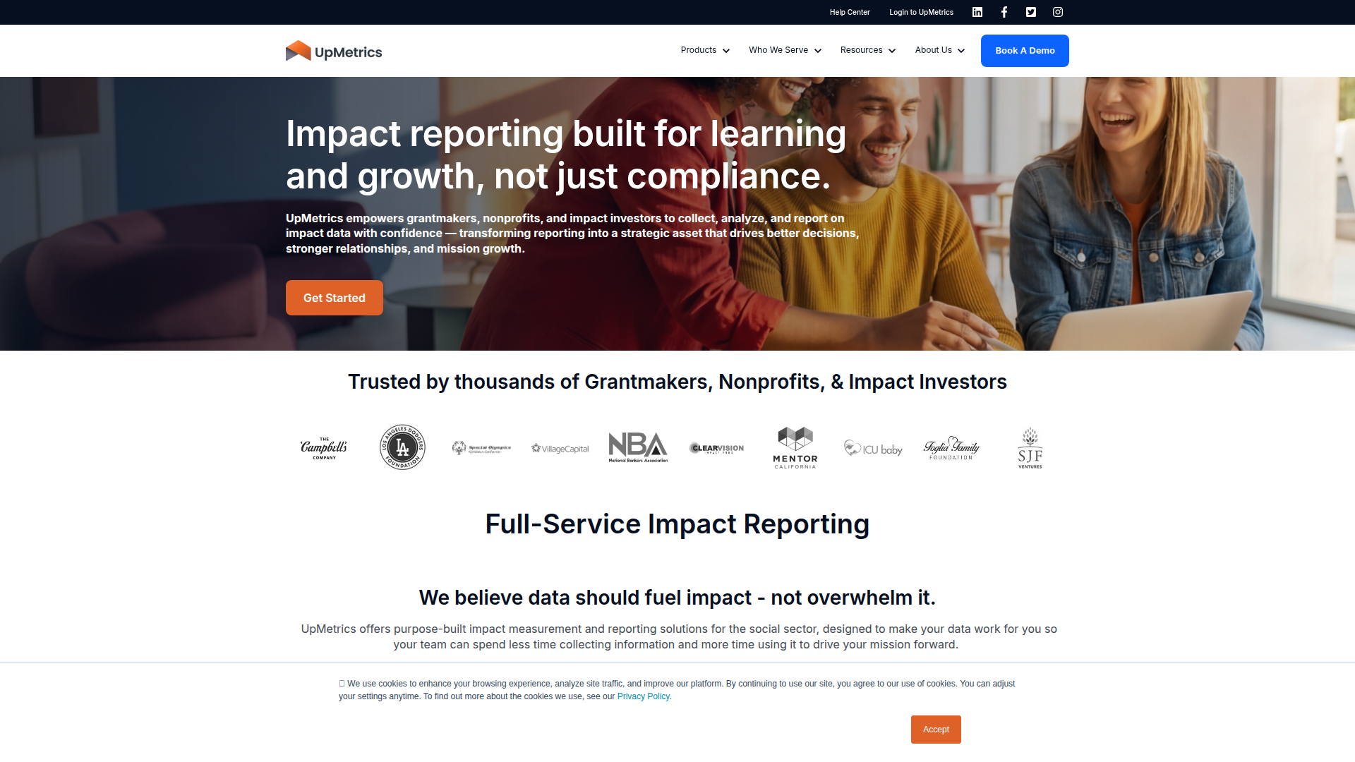 UpMetrics screenshot