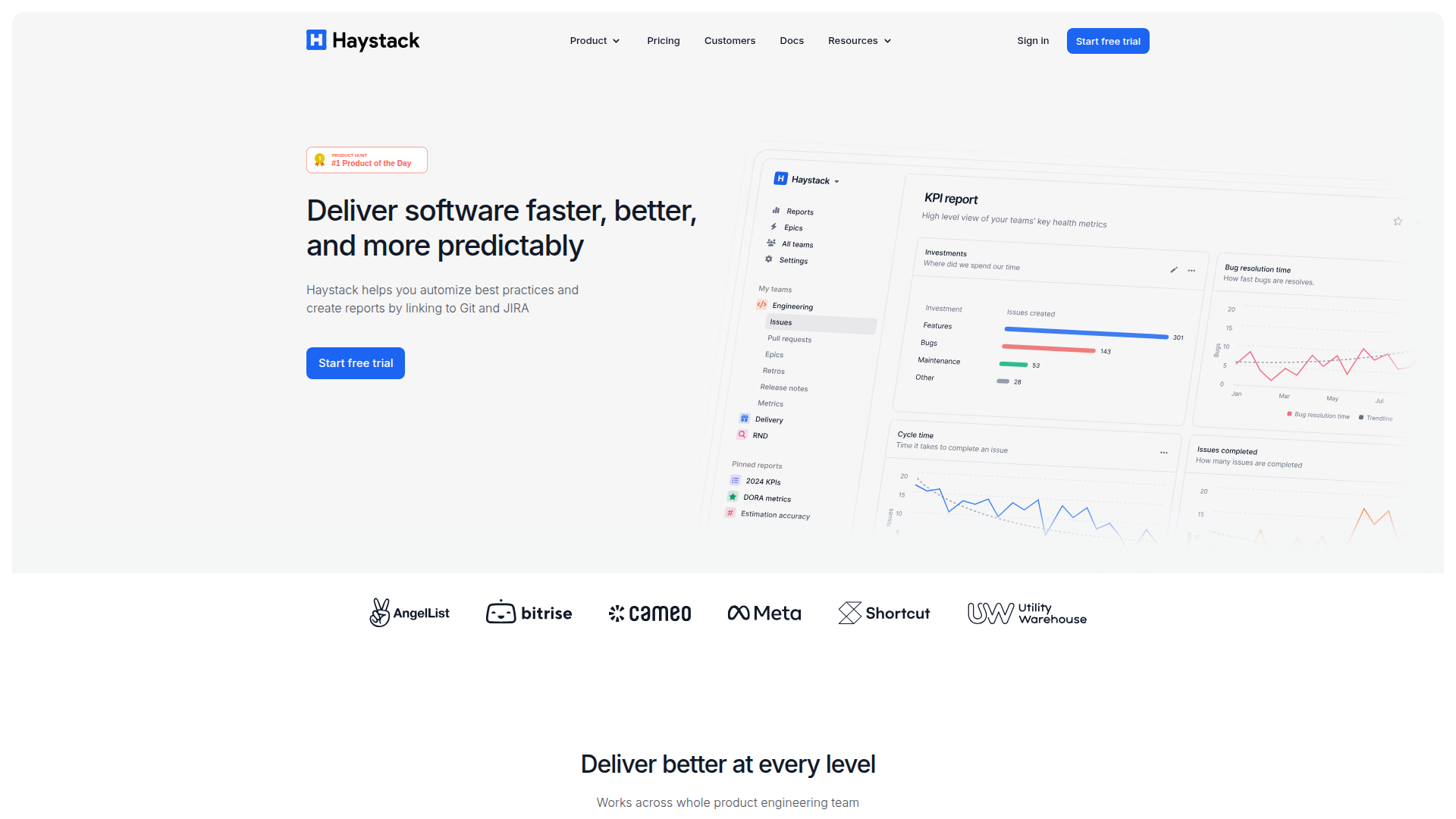 Haystack screenshot