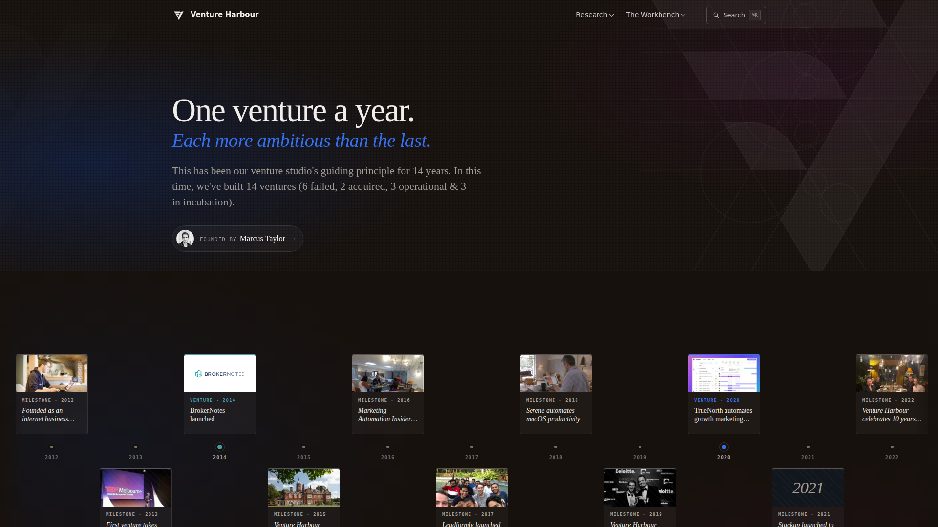 Venture Harbour screenshot