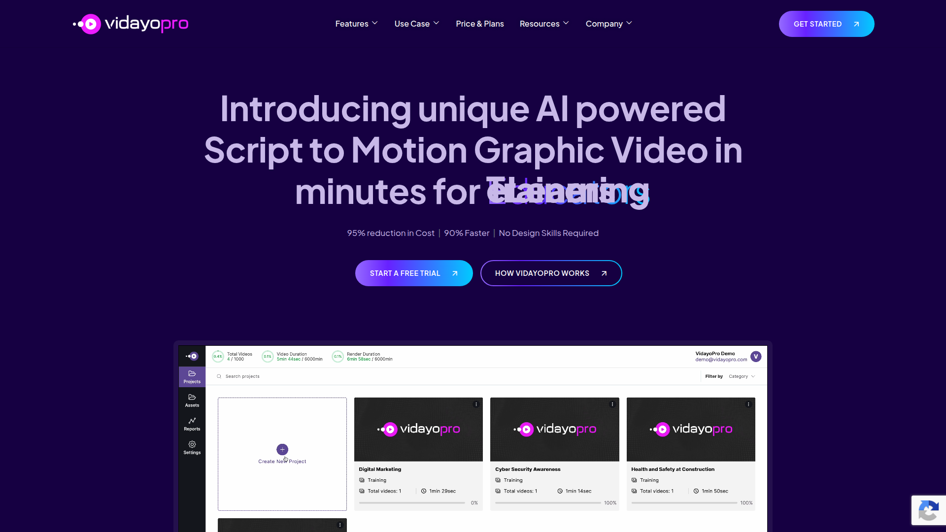 VidayoPro screenshot