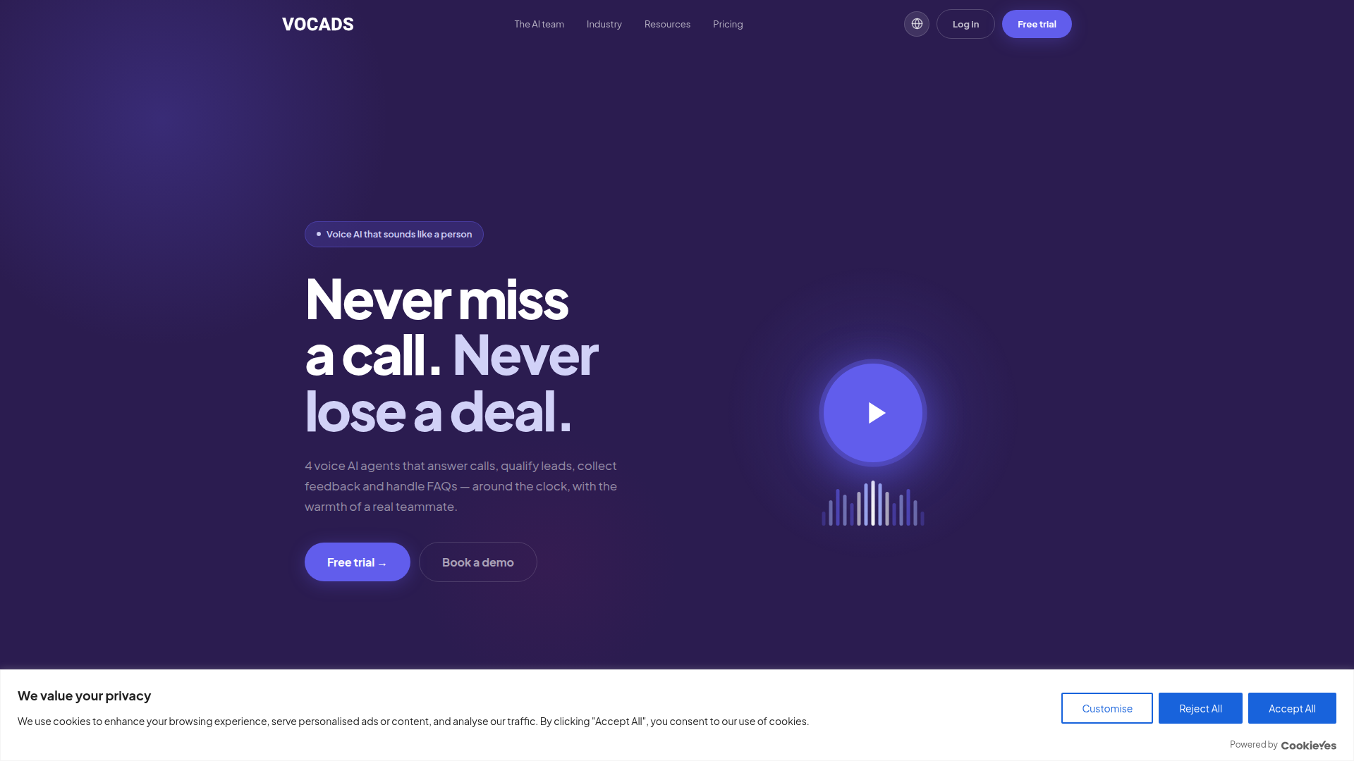 VOCADS screenshot