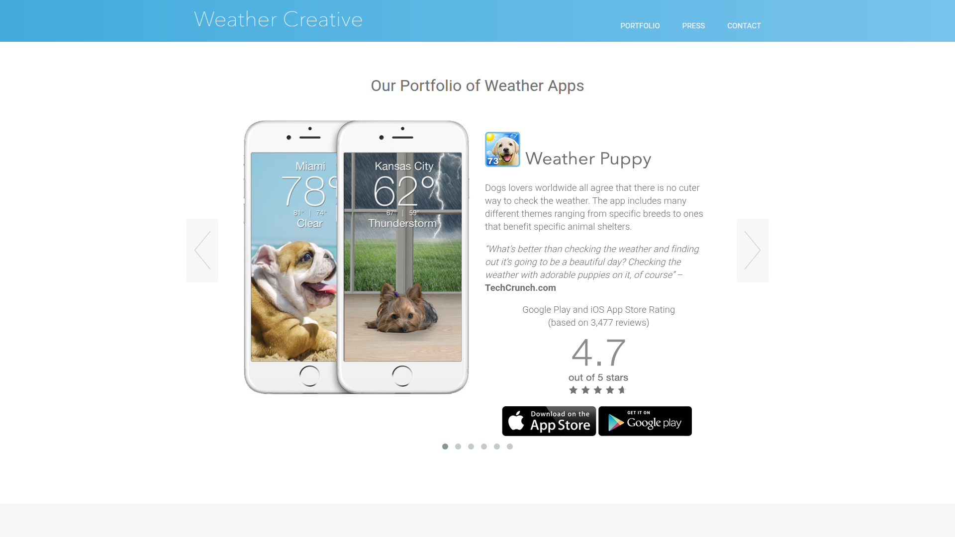 Weather Creative screenshot