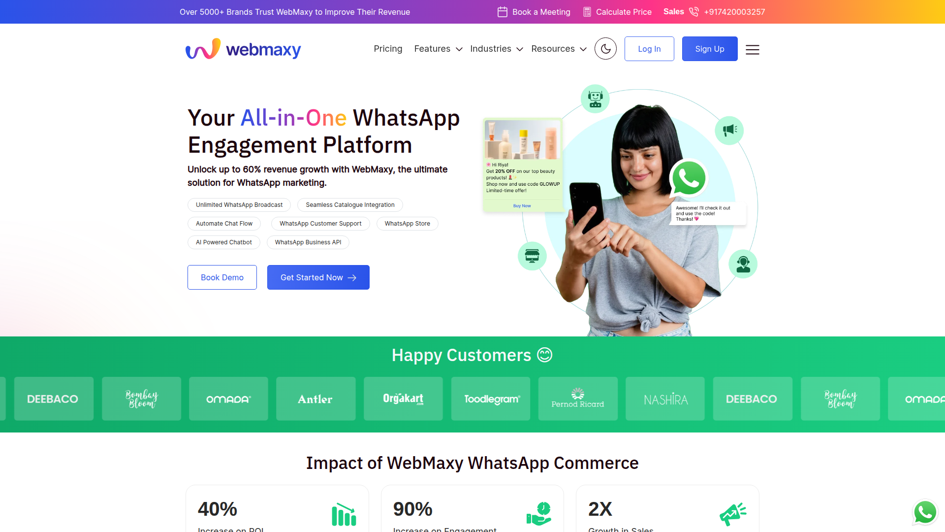 WebMaxy screenshot