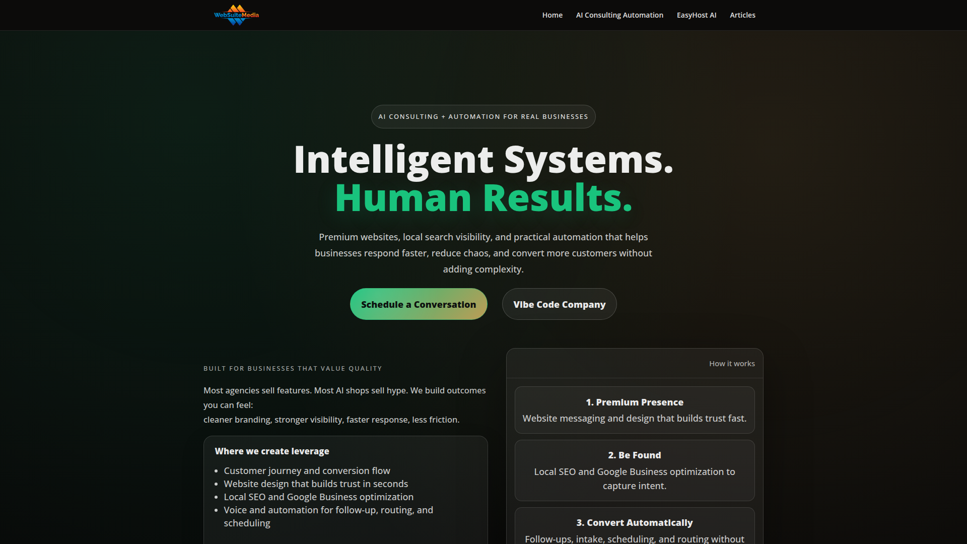 WebSuite Media screenshot