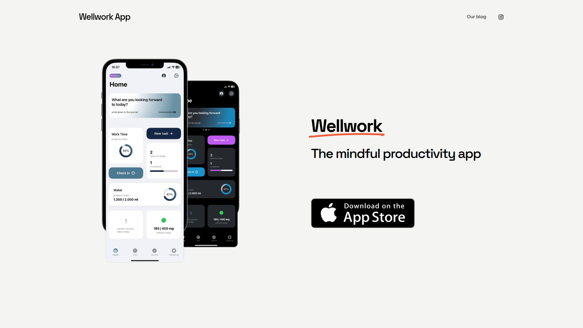 Wellwork App screenshot