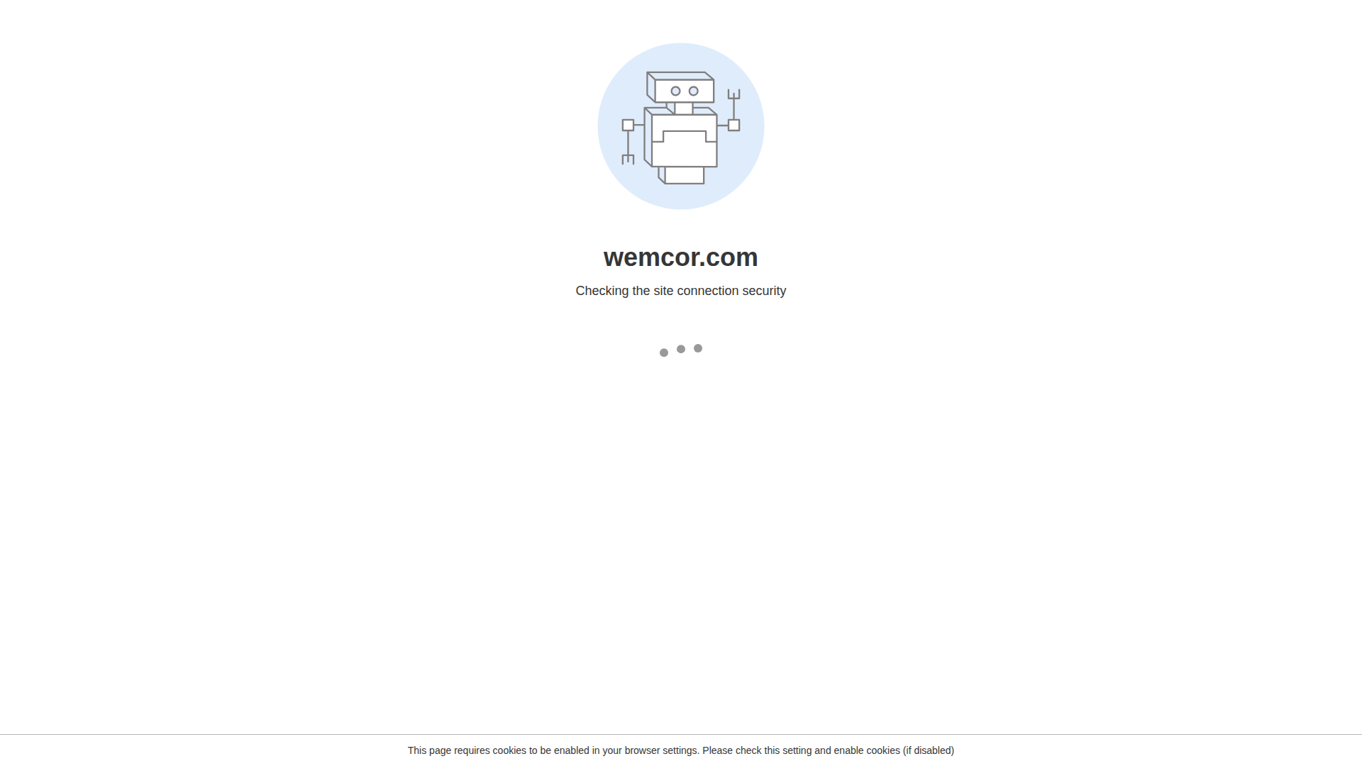 wemcor.com screenshot