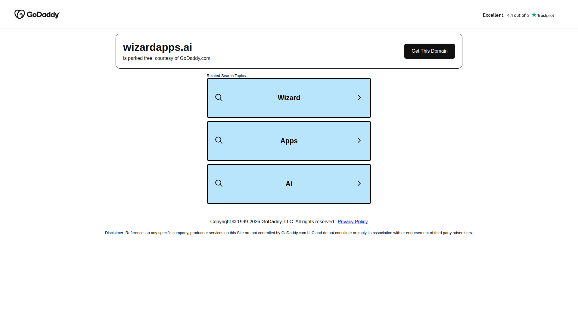WizardApps screenshot