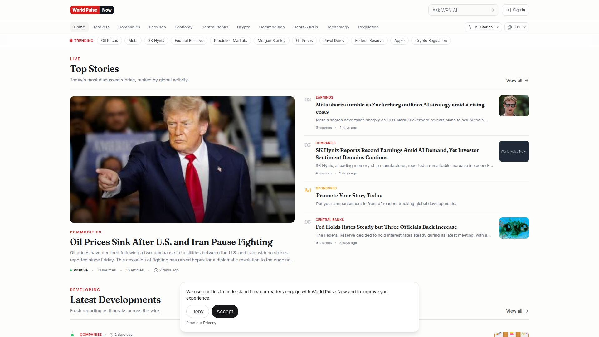 World Pulse Now screenshot