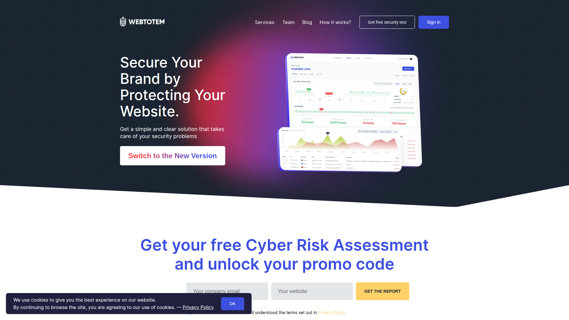 WebTotem screenshot