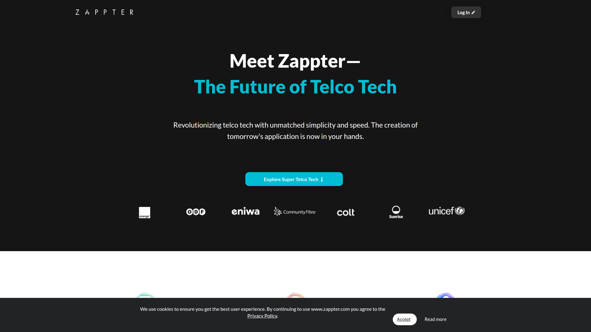 Zappter screenshot