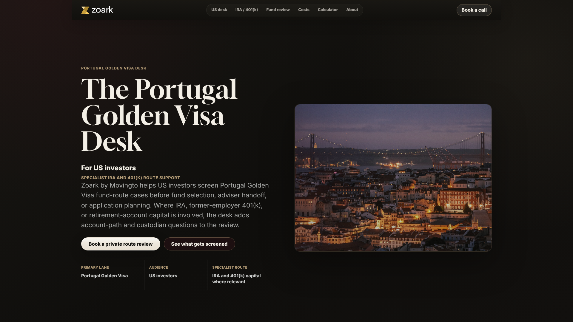Zoark screenshot